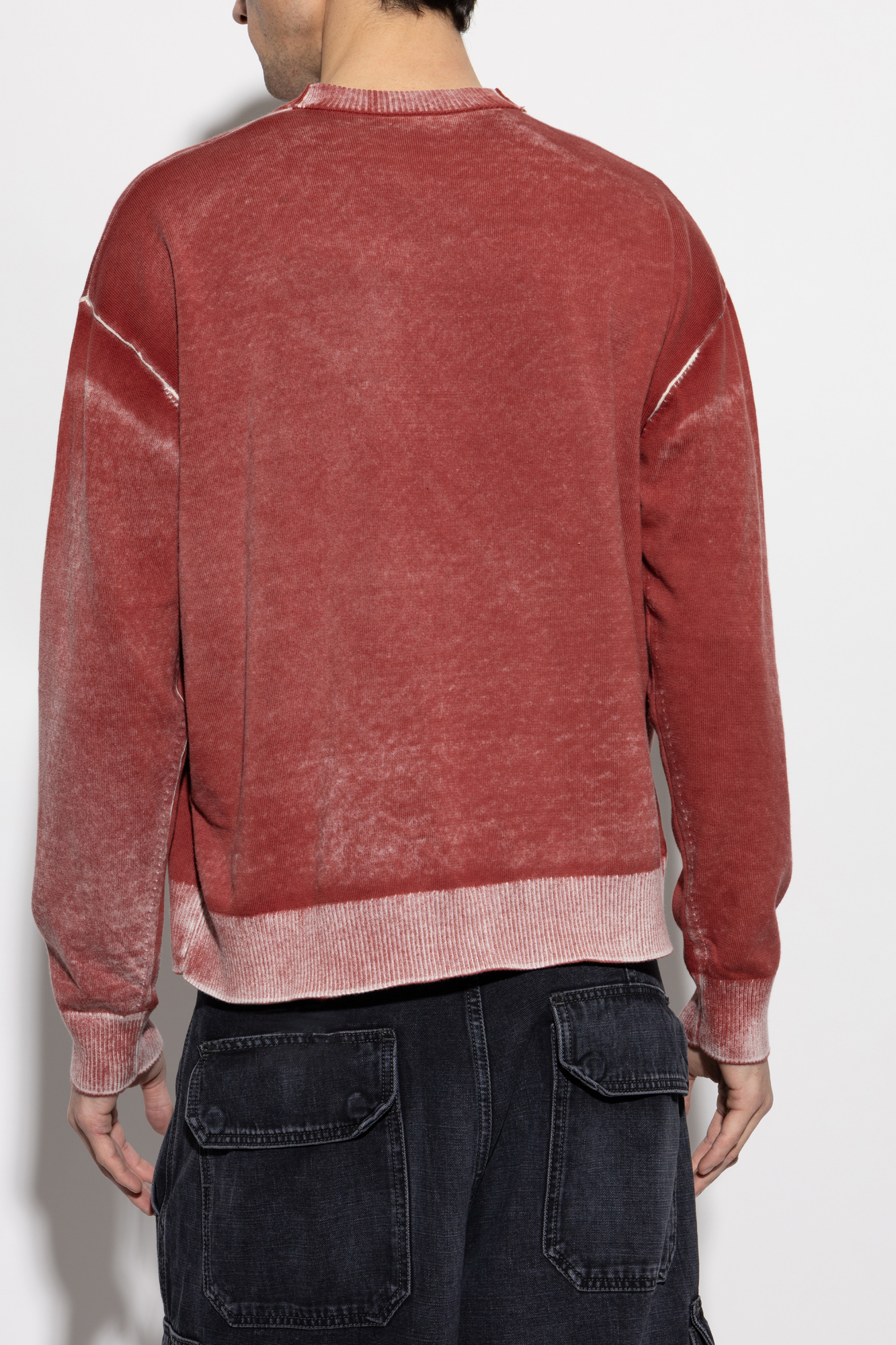DIESEL K.ANDELERO 赤 レッド セーター XS DIESEL】K-Lorenzo (DIESEL/ニット・セーター) A148490BEAR【BUYMA】
